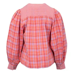 Blouse col rond rose Belinda Femme LA PETITE ETOILE