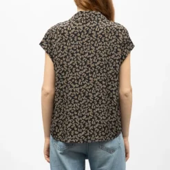 Blouse col v imprimé Femme IMPERIAL