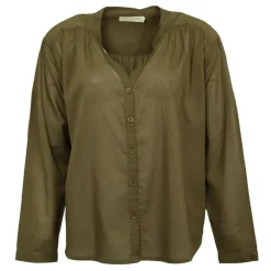 Blouse kaki Bolia en coton Femme LA PETITE ETOILE