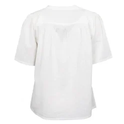 Blouse léère blanc brune Femme LA PETITE ETOILE