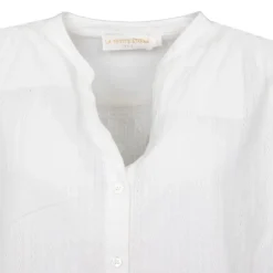 Blouse léère blanc brune Femme LA PETITE ETOILE