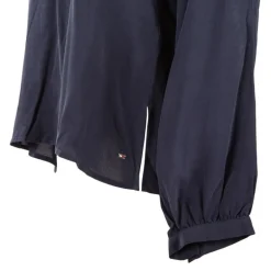 Blouse manches longues fluide Femme bleu foncé TOMMY HILFIGER