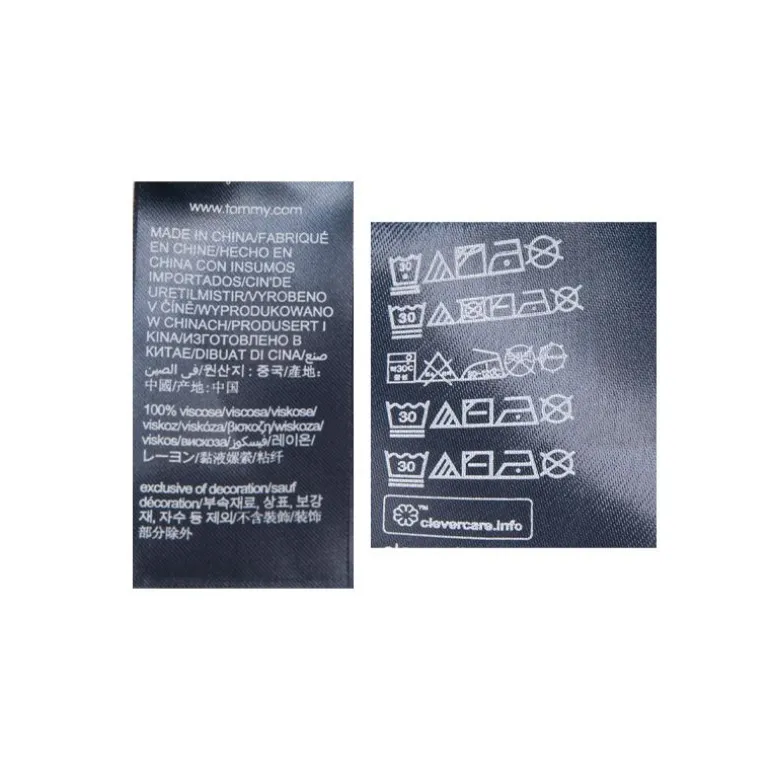 Blouse manches longues fluide Femme bleu foncé TOMMY HILFIGER