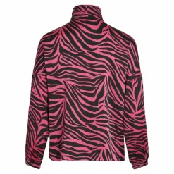 Blouse manches longues imprimé zèbre col lavallière Femme VILA