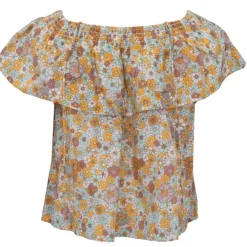 Blouse épaule dénudée marty avec grand volant Femme ANTIK BATIK