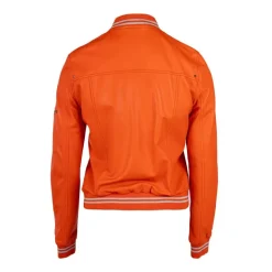 Blouson veste style bombers en cuir Femme OAKWOOD