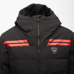 Blouson de ski à capuche avec bandes Homme ROSSIGNOL