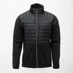 Blouson matelassé col montant softshell col montant avec bandes réfléchissantes Homme ROSSIGNOL