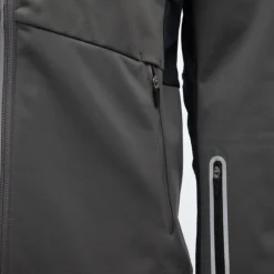 Blouson uni softshell avec zip logo blason Homme ROSSIGNOL