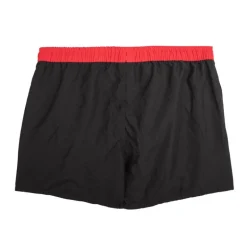 Boardshort court noir bandes rouges Homme UMBRO