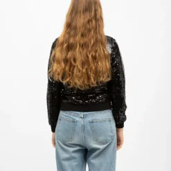 Bomber à séquins amanda black Femme DEELUXE 74