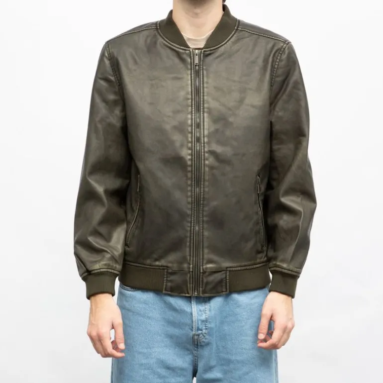 Bomber garet similicuir effet usé Homme DEELUXE 74