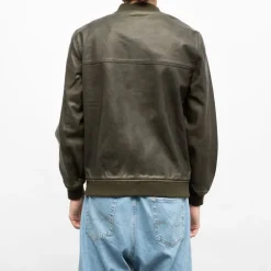 Bomber garet similicuir effet usé Homme DEELUXE 74