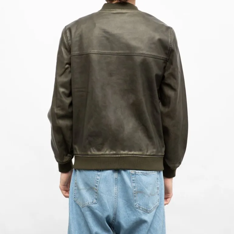 Bomber garet similicuir effet usé Homme DEELUXE 74