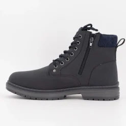 Boots à lacets julicien avec zip Homme BURTON OF LONDON