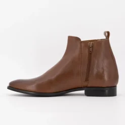 Boots classiques zippées cuir Homme PIERRE CARDIN