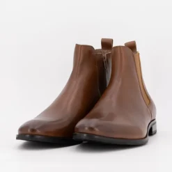 Boots classiques zippées cuir Homme PIERRE CARDIN