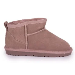 Boots en cuir fourrées ultra-mini fille Enfant KELARA