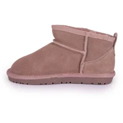 Boots en cuir fourrées ultra-mini fille Enfant KELARA