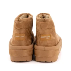 Boots lindy doublée fausse fourrure semelle en tissu Femme BURTON OF LONDON