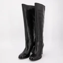 Bottes cuir à talons zippée Femme SCOTCH AND SODA