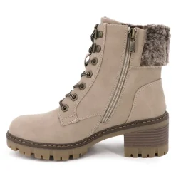 Bottine Beige Femme TOM TAILOR