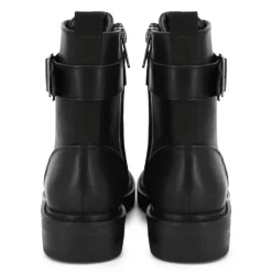 Bottine à lacets noire Femme DEELUXE 74