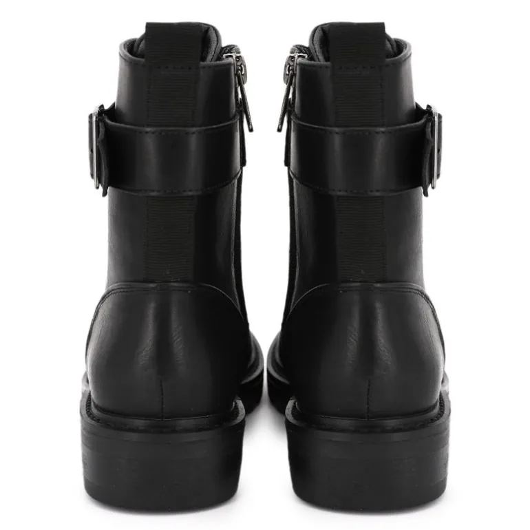 Bottine à lacets noire Femme DEELUXE 74