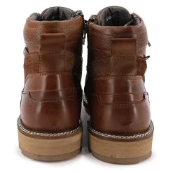 Bottine à lacets noire Homme DEELUXE 74