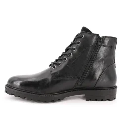 Bottine à lacets noire Homme DEELUXE 74