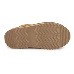 Bottines à plateforme cuir fourrée Femme KELARA