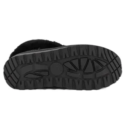 Bottines à revers à strass doublure faussure fourrure Femme TOM TAILOR