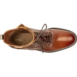 Bottines à talons Lapera tan à lacets Femme LES TROPEZIENNES PAR M.BELARBI