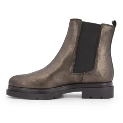 Bottines bronze cuir Selma à enfiler Femme LES TROPEZIENNES PAR M.BELARBI