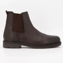 Bottines chelsea élastique cuir Homme ELWIN