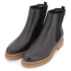 Bottines chelsea Selma noir semelle gomme Femme LES TROPEZIENNES PAR M.BELARBI