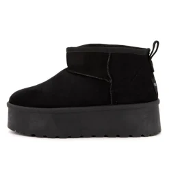 Bottines courtes Janina fausse fourrure Femme BURTON OF LONDON