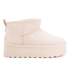 Bottines courtes Janina fausse fourrure Femme BURTON OF LONDON