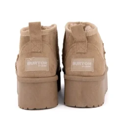 Bottines courtes Janina fausse fourrure Femme BURTON OF LONDON