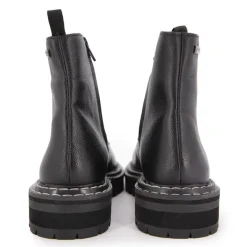 Bottines cuir grainé reine avec lacets Femme LES TROPEZIENNES PAR M.BELARBI