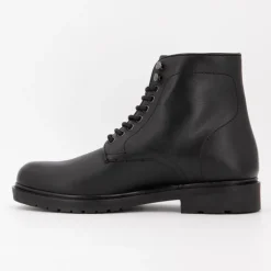 Bottines cuir lisse avec lacets Madrid Homme ELWIN