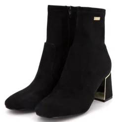 Bottines Dam suédine liseré or Femme LES TROPEZIENNES PAR M.BELARBI