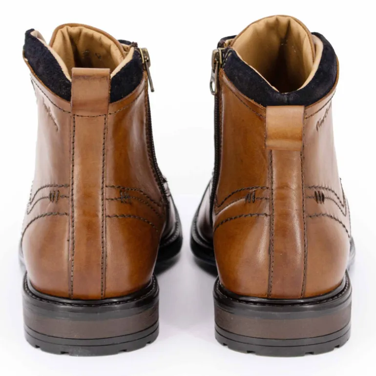 Bottines Henrycar à Lacets Wilex73 Cuir Homme PIERRE CARDIN