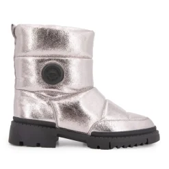 Bottines matelassées Doudou argent Femme LES TROPEZIENNES PAR M.BELARBI