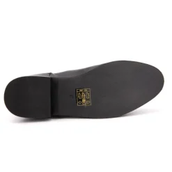 Bottines Micky noires liseré or Femme LES TROPEZIENNES PAR M.BELARBI