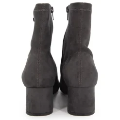 Bottines talons carrés Daniela gris suédine Femme LES TROPEZIENNES PAR M.BELARBI