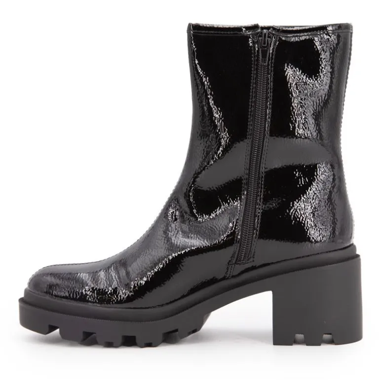 Bottines vernis Delizia talons crantés Femme LES TROPEZIENNES PAR M.BELARBI