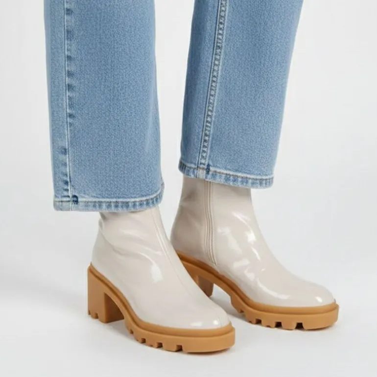 Bottines vernis Delizia talons crantés Femme LES TROPEZIENNES PAR M.BELARBI