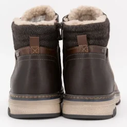 Bottines zippées intérieur moutonné à lacets semelle écru Homme TOM TAILOR