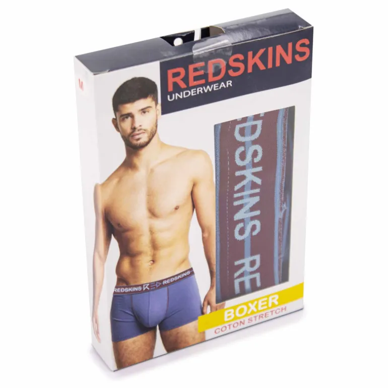 Boxer boite eddy Homme REDSKINS